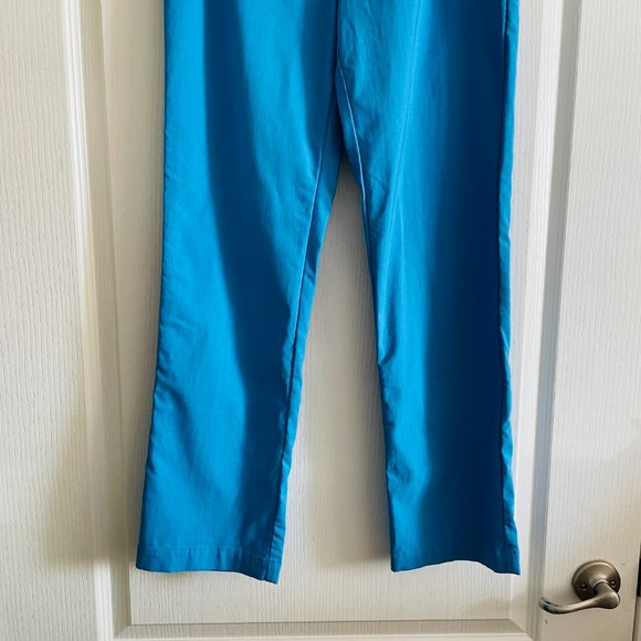 Drapers & Damons Comfort Pull-on Stretchy Blue Pants Size M - Picture 6 of 8